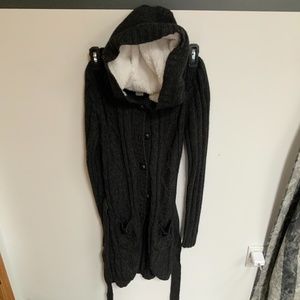 Glimmer Long Sweater Hooded